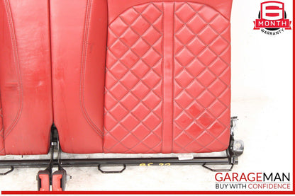 18-24 Audi S5 Complete Front & Rear Seats Seat Cushion Assembly Red OEM