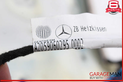 15-20 Mercedes W205 C300 Front Left or Right Side Top Upper Seat Cushion Cover OEM
