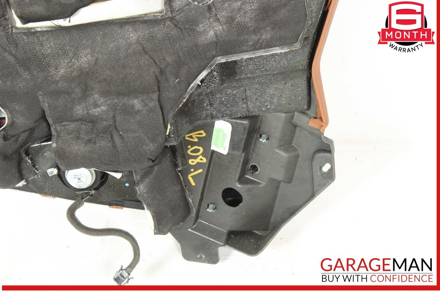 07-11 Bentley Continental GTC Rear Left Driver Side Interior Door Panel OEM