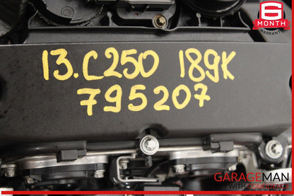 12-15 Mercedes R172 SLK250 C250 1.8L Engine Motor Block Assembly OEM 189k