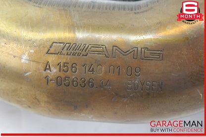 07-15 Mercedes W204 C63 E63 SL63 AMG 6.3L Left Side Exhaust Manifold OEM