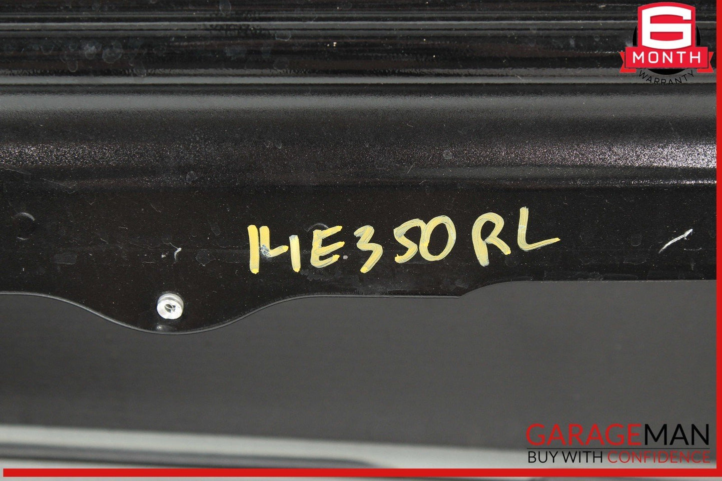 10-16 Mercedes W212 E350 E63 AMG Sedan Rear Left Side Door Shell Black OEM