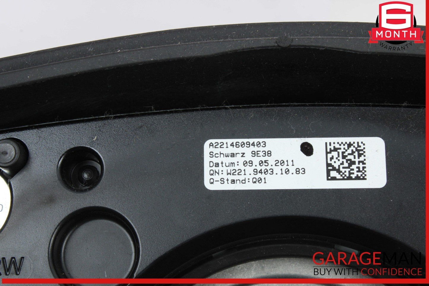 10-14 Mercedes W221 S400 S550 4 Spoke Steering Wheel w/ Paddle Shifters OEM