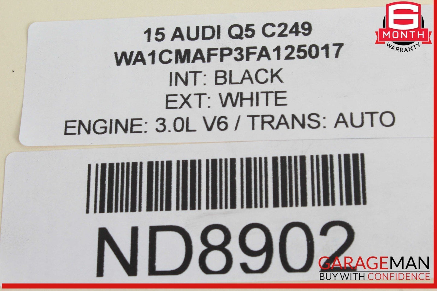 12-18 Audi Q5 A7 Rear Left Driver Side Spindle Knuckle Wheel Hub OEM