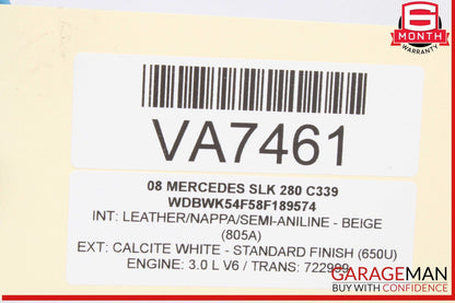 05-11 Mercedes R171 SLK280 SLK55 Front Left Driver Side Lower Control Arm OEM