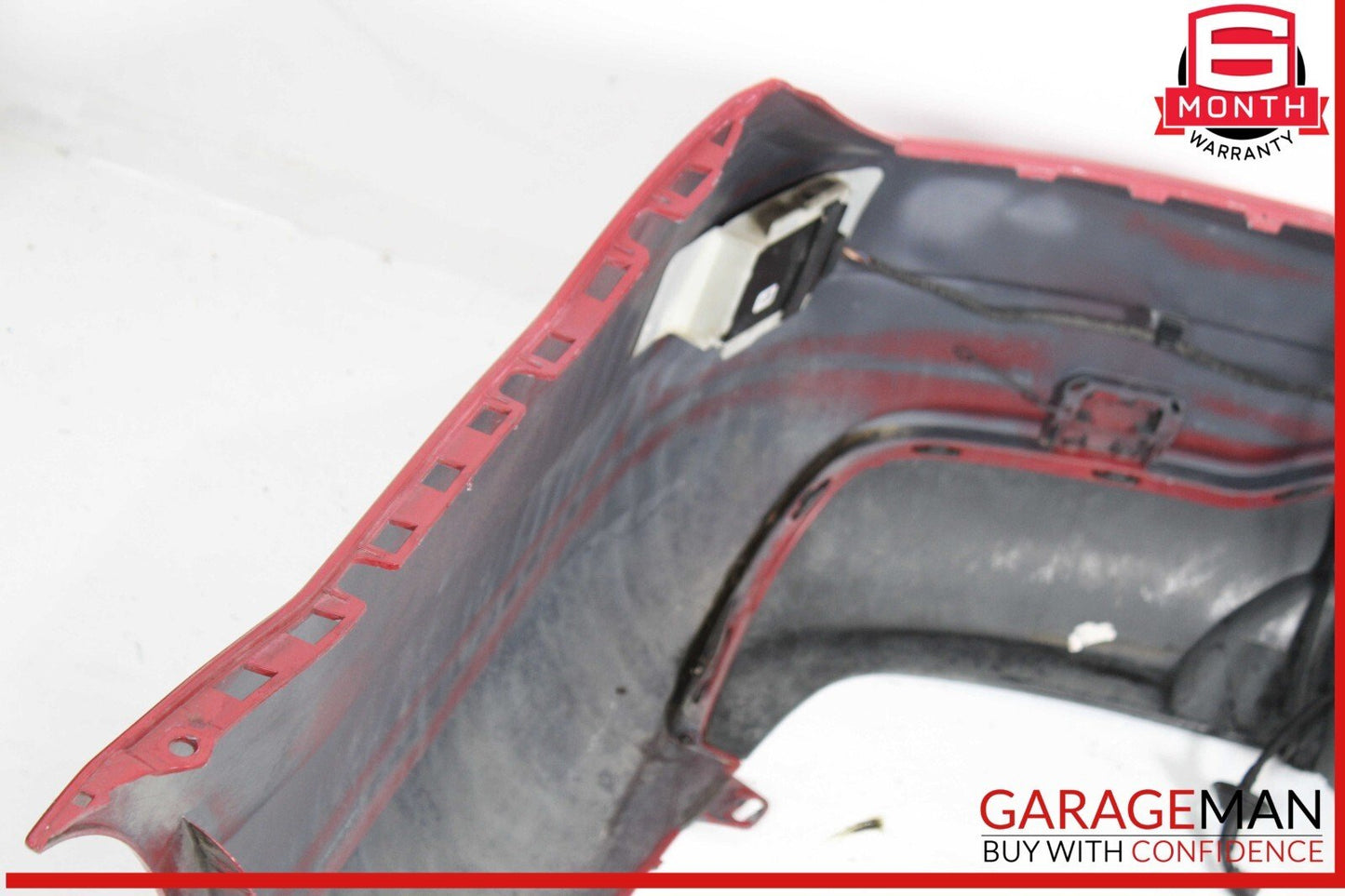 12-14 Mercedes W204 C250 Sport AMG Rear Bumper Cover Assembly Red OEM