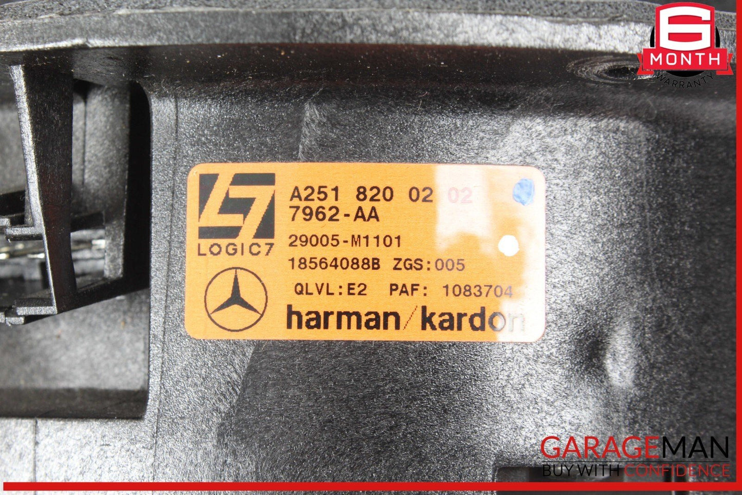 06-09 Mercedes W251 R500 4MATIC Front Right & Left Door Audio Sound Speakers Set