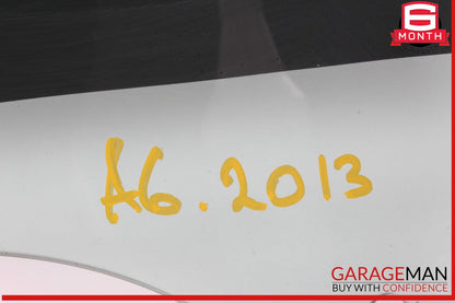 12-18 Audi A6 Front Left Driver Side Door Window Auto Glass OEM