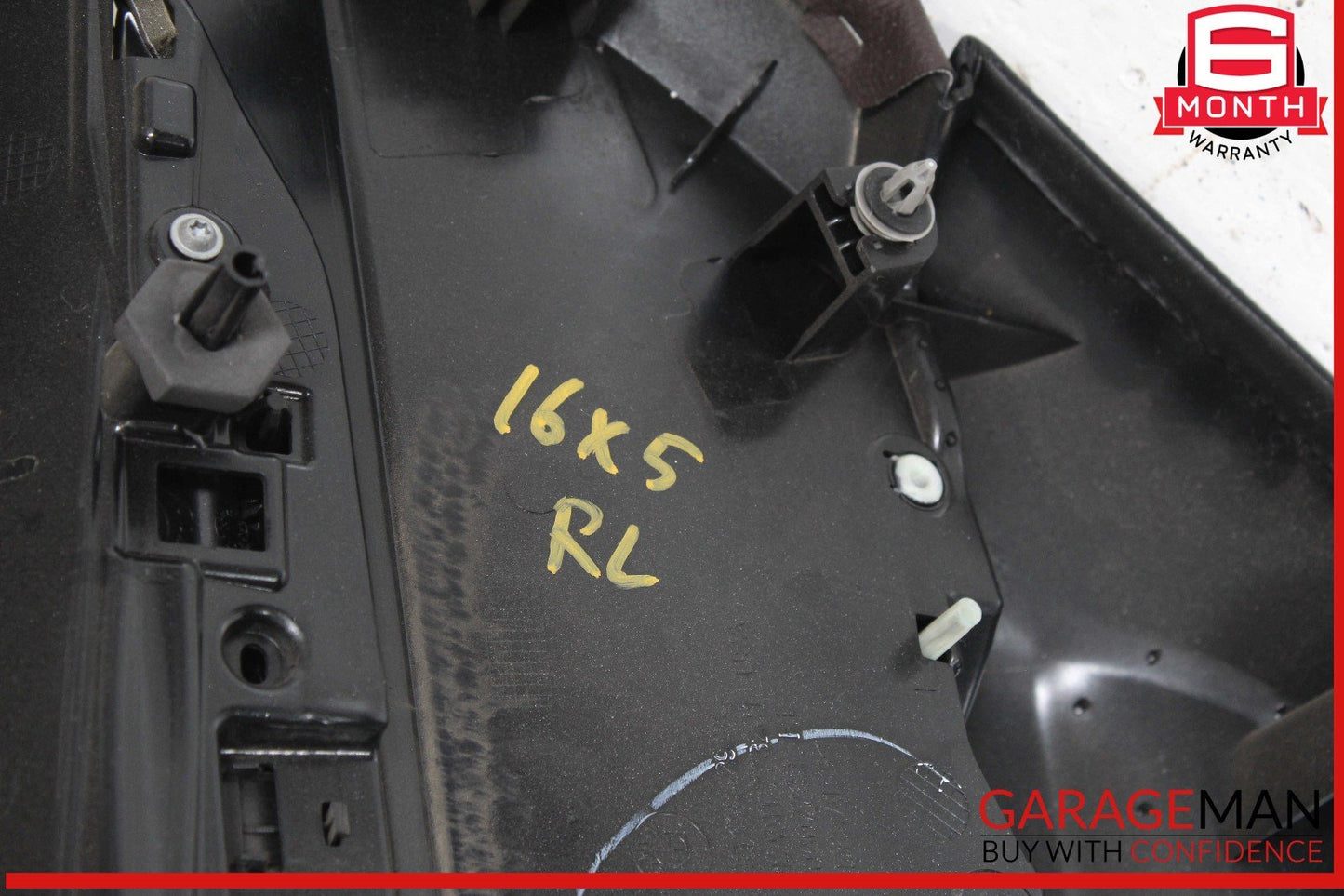 14-18 BMW X5 Rear Left Interior Door Panel Trim OEM