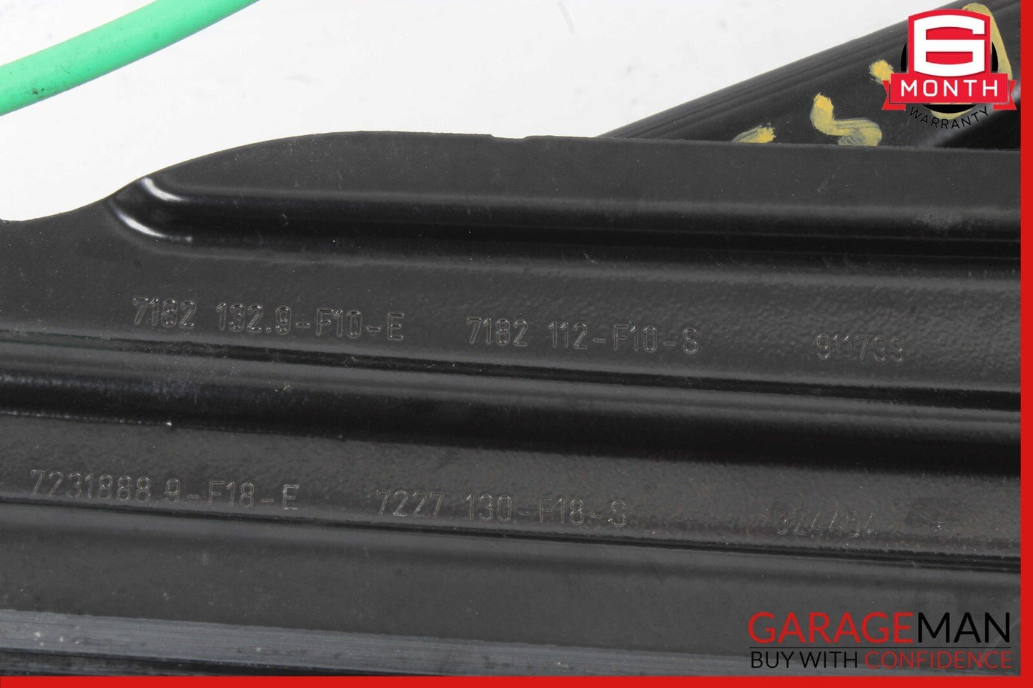 11-16 BMW 528i 535i 550i Front Right Window Regulator w/o Motor 7182132