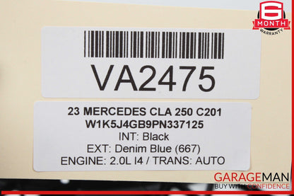 20-23 Mercedes W118 CLA250 Rear Right Passenger Side Bumper Mount Holder Bracket