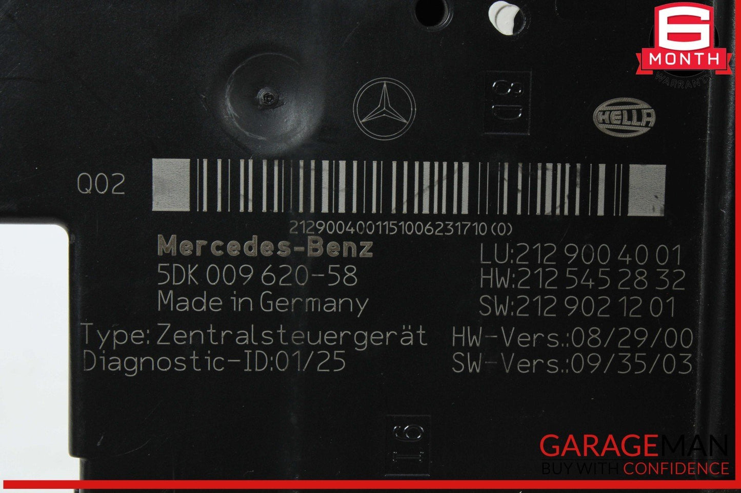 10-11 Mercedes W212 E350 E500 E550 Rear Fuse Relay Junction Box SAM Module OEM