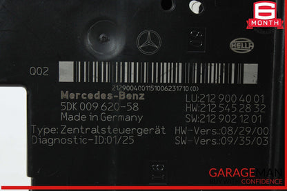 10-11 Mercedes W212 E350 E500 E550 Rear Fuse Relay Junction Box SAM Module OEM