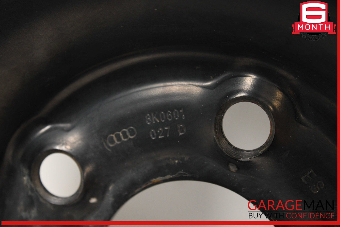 09-16 Audi S4 A4 B8 Spare Tire Wheel Rim T125/70 R19 OEM