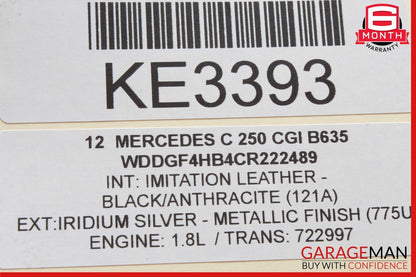 12-14 Mercedes W204 C250 C300 C350 Navigation Navi Comand Head Unit CD Audio OEM
