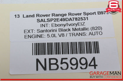 10-13 Land Rover Range Rover Sport Rear Left & Right Audio Sound Speaker OEM