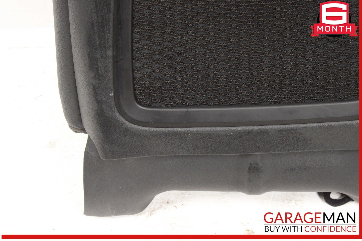 14-17 Maserati Ghibli Front Left Driver Side Top Upper Seat Cushion Cover Black