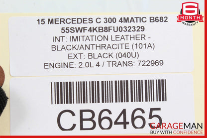 08-17 Mercedes W212 E350 C300 C250 C350 SLK350 Trunk Lid Latch Lock Actuator