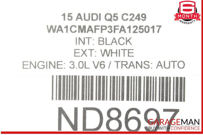 13-17 Audi Q5 Engine Cooling Radiator Fan Blade w/ Motor 993454J-F OEM