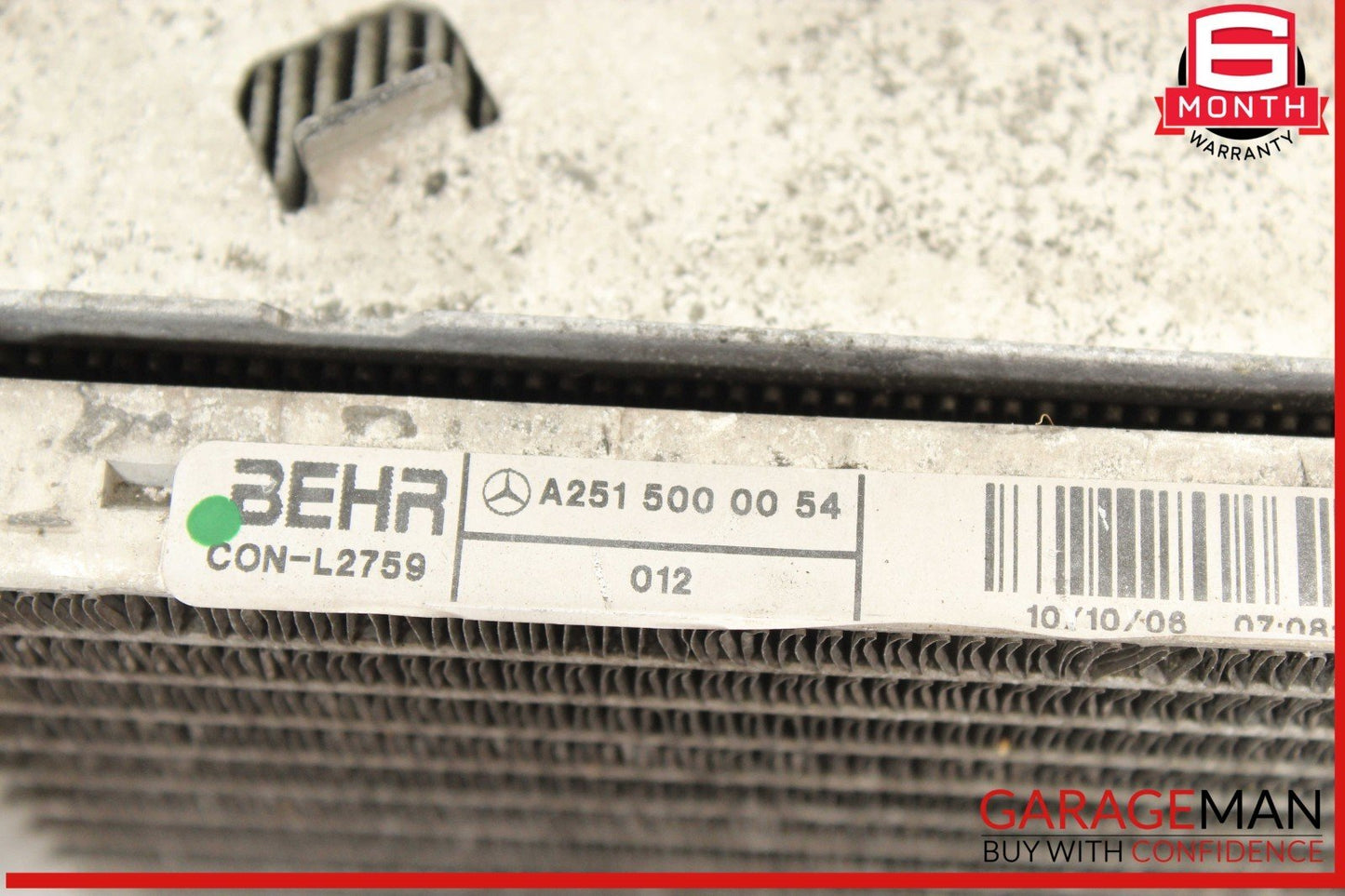 06-13 Mercedes X164 GL450 ML350 Engine Cooling Radiator AC Air A/C Condenser OEM