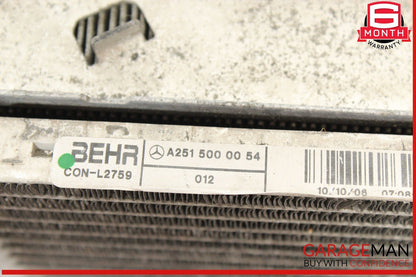 06-13 Mercedes X164 GL450 ML350 Engine Cooling Radiator AC Air A/C Condenser OEM