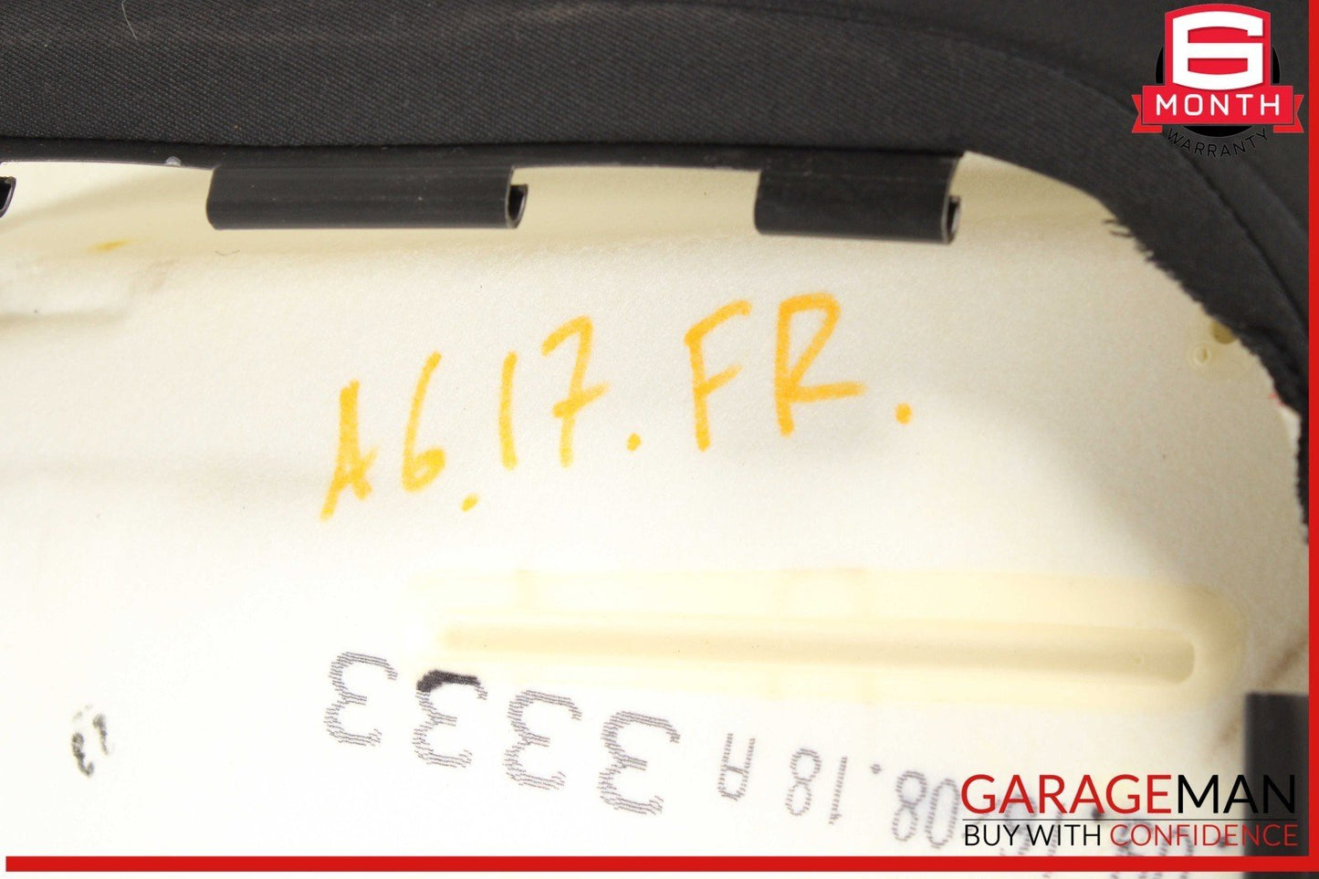 12-18 Audi A6 A7 Front Right Passenger Side Top Upper Seat Cushion Cover OEM