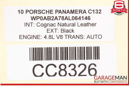 10-16 Porsche Panamera 970 Power Steering Rack & Pinion Assembly OEM
