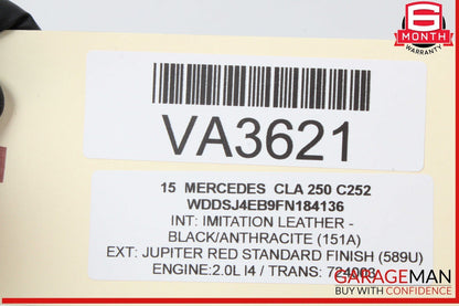 14-19 Mercedes W117 CLA250 Rear Center Third 3rd High Mount Brake Light OEM