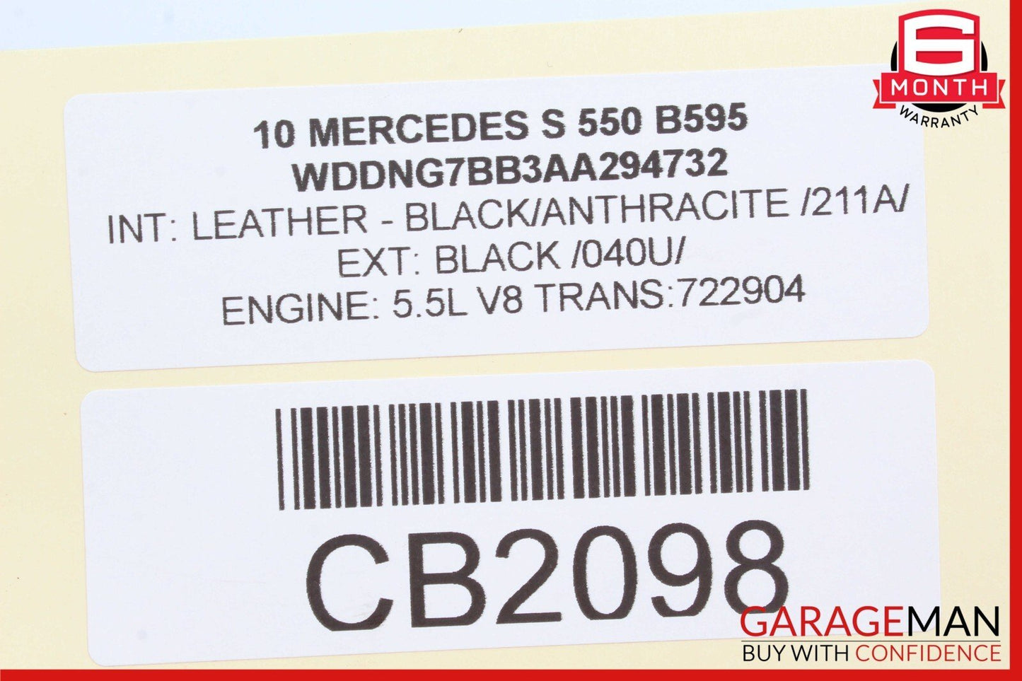 07-14 Mercedes W221 S550 CL550 Front Right Wheel Spindle Knuckle Hub Bearing OEM