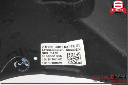 09-11 Mercedes R171 SLK300 SL550 CLS550 Sport Steering Wheel Nappa Black OEM