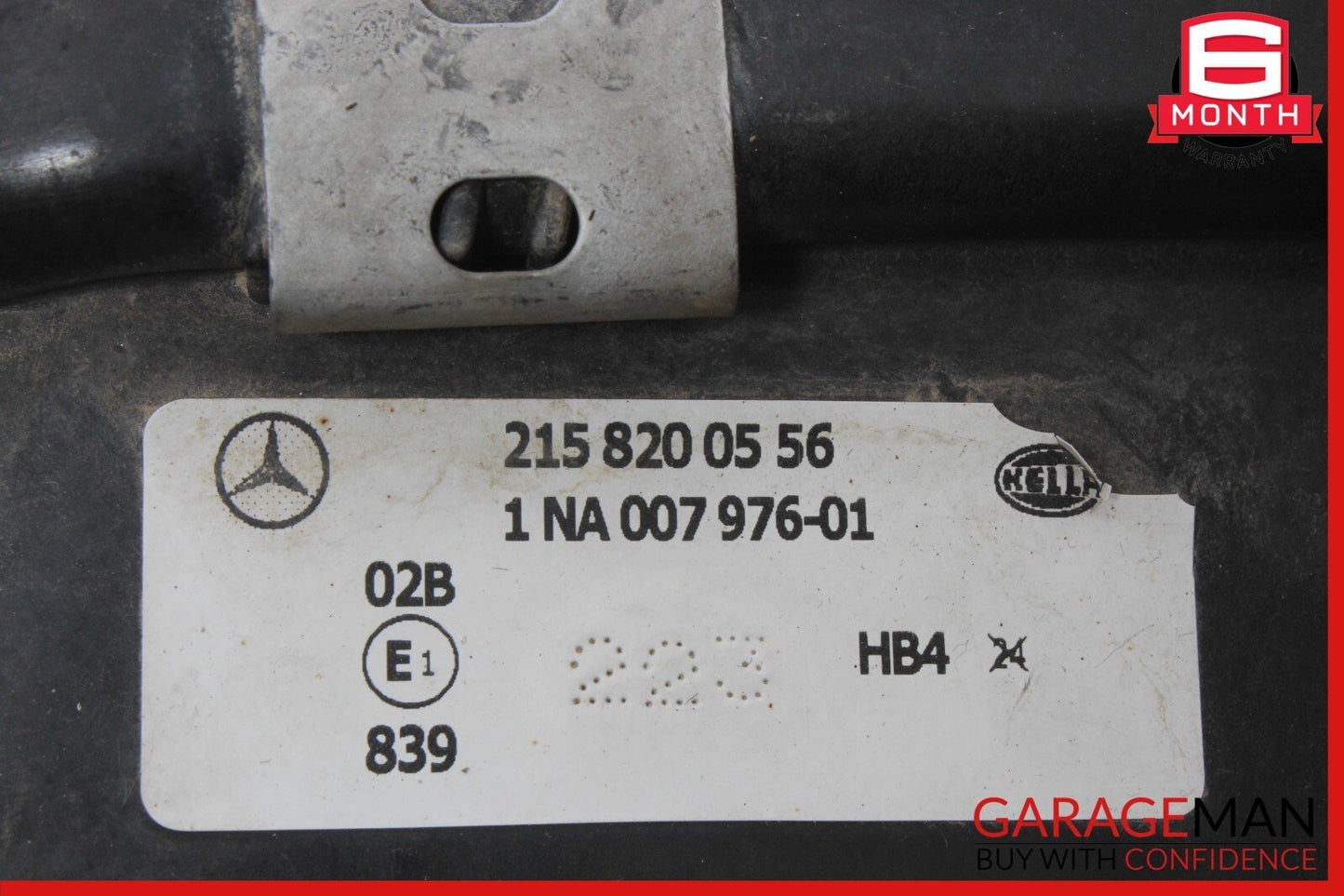 00-04 Mercedes W203 C320 CL600 Front Left Lower Bumper Fog Light Lamp OEM