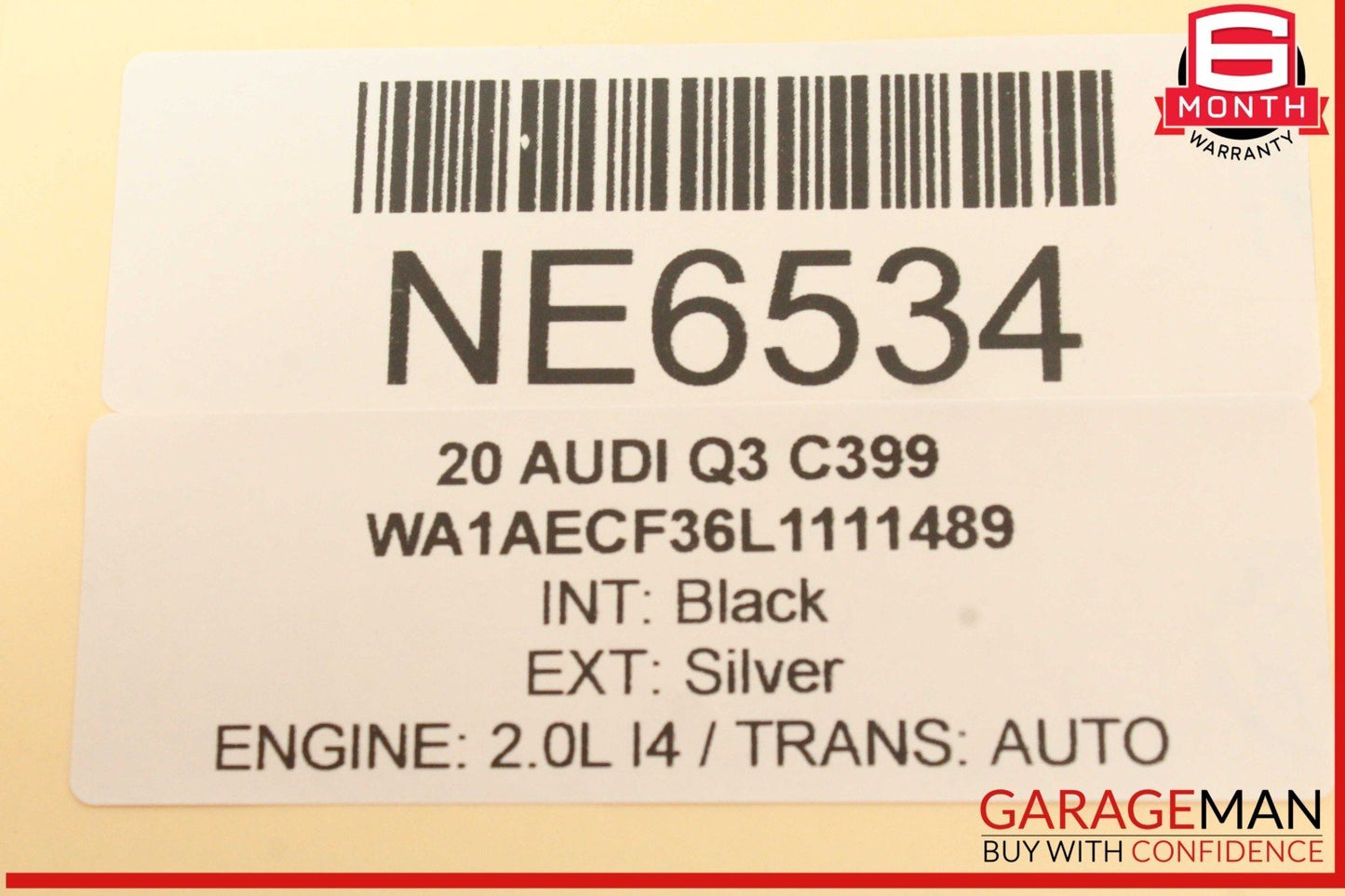 19-24 Audi Q3 S3 A3 Rear Left or Rear Right Side Speaker Woofer 83A035411 OEM
