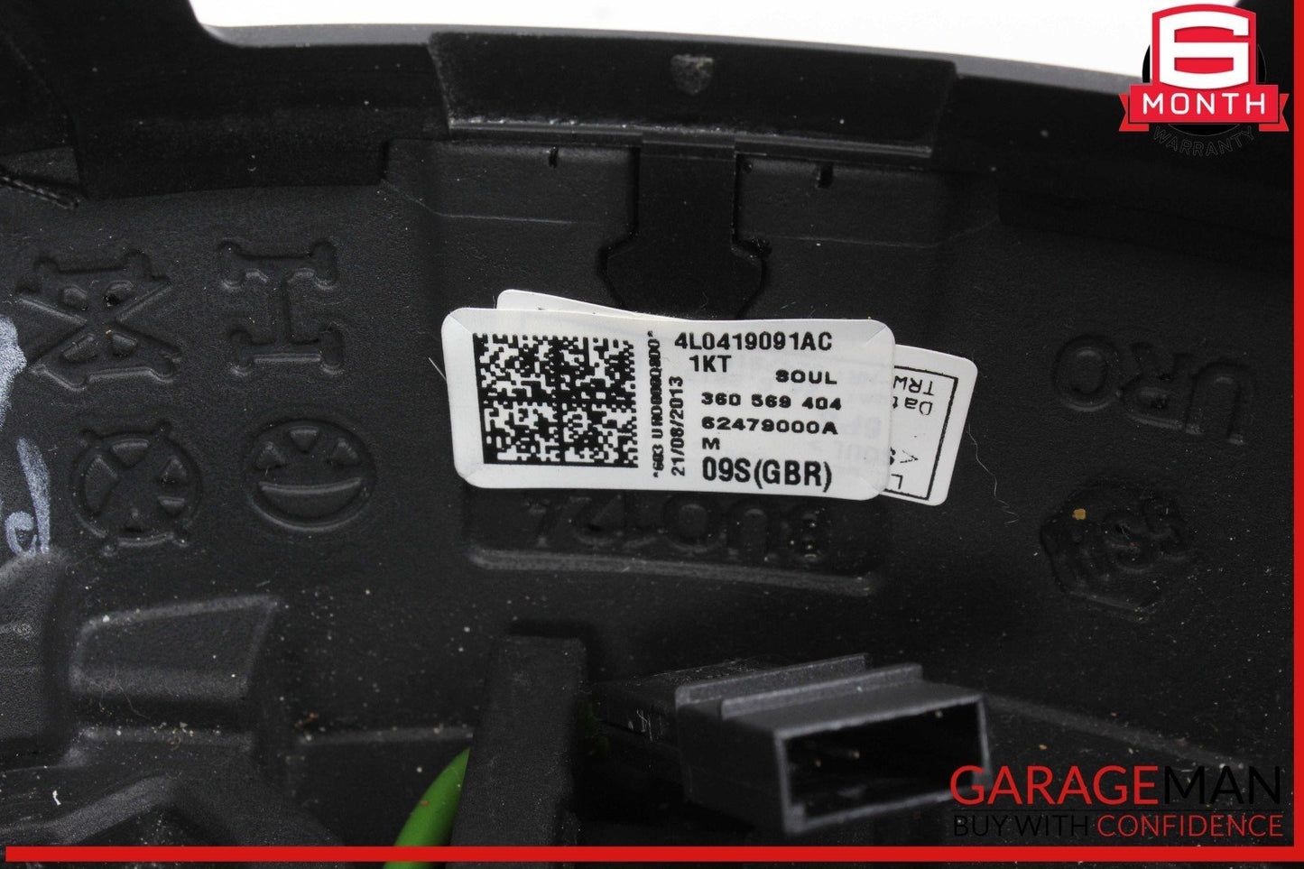 13-16 Audi A4 Front Left Driver Side Steering Wheel Black 4L0419091AC OEM