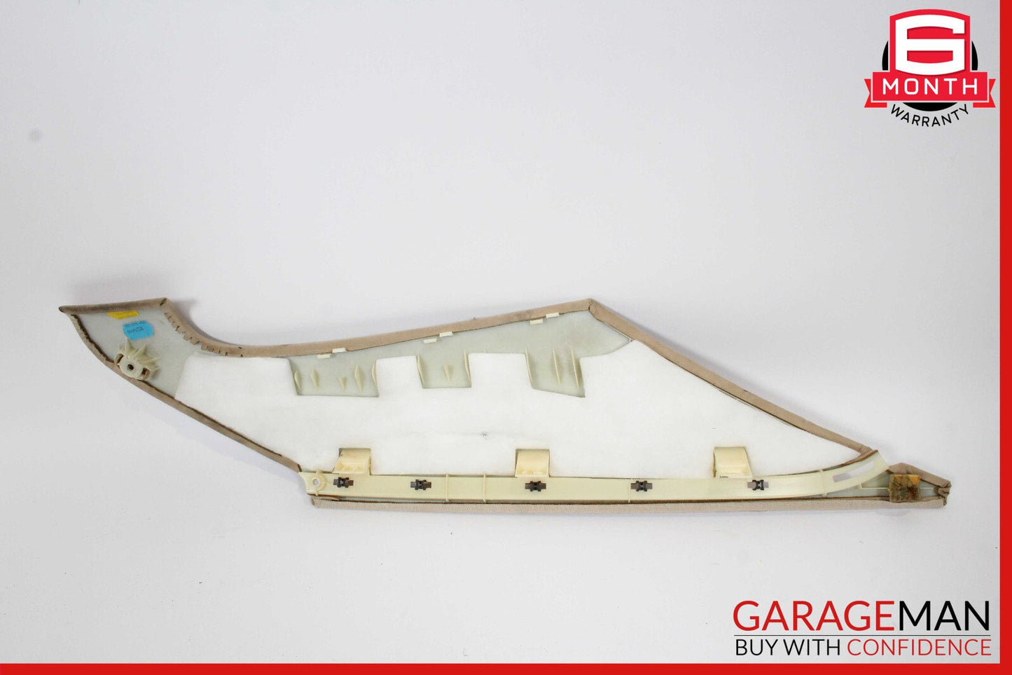 07-09 Mercedes W221 S600 Roof Headliner Pillar Trim Assembly Suede Alcantara