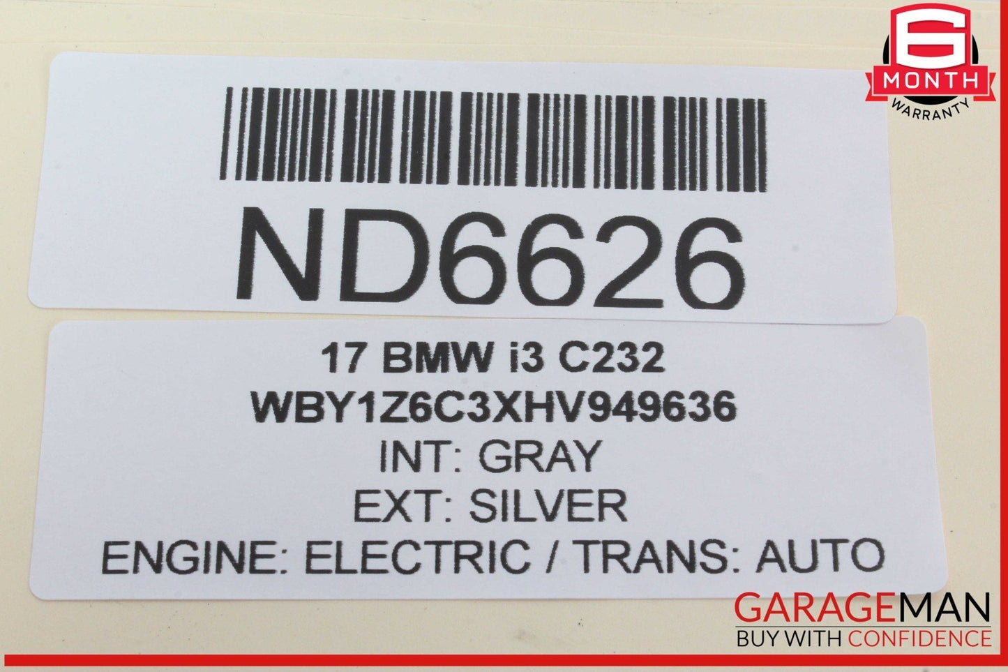 14-21 BMW i3 I01 i8 I12 F85 X5 X6 Roof Console Dome Light Switch Lamp OEM