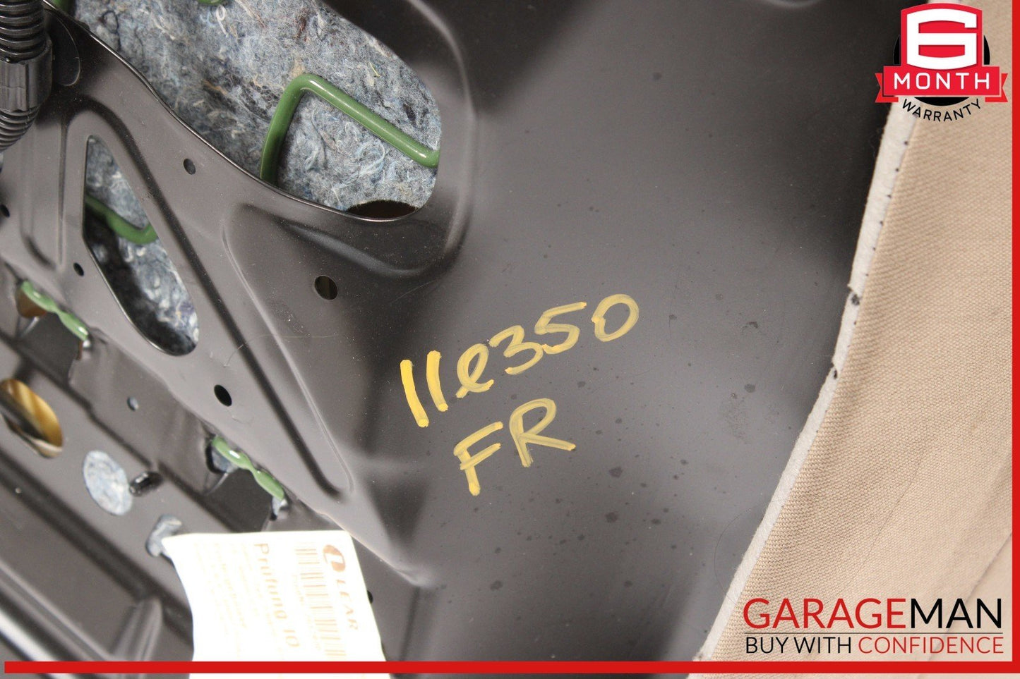 10-17 Mercedes W207 E400 E550 Front Right Lower Bottom Seat Cushion Cover OEM