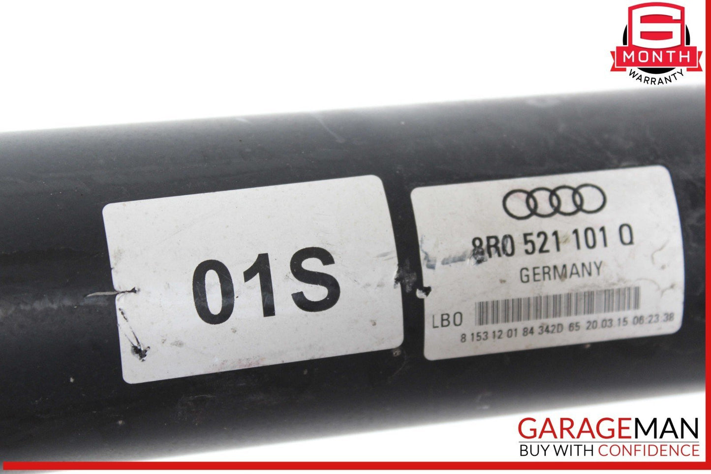 09-17 Audi Q5 SQ5 Rear Prop Propeller Drive Shaft Driveshaft Assembly OEM
