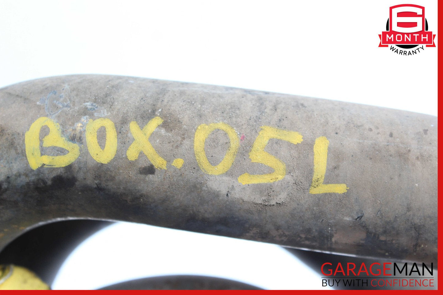 05-06 Porsche Boxster 987 3.2L Left Side Exhaust Manifold Header Pipe OEM