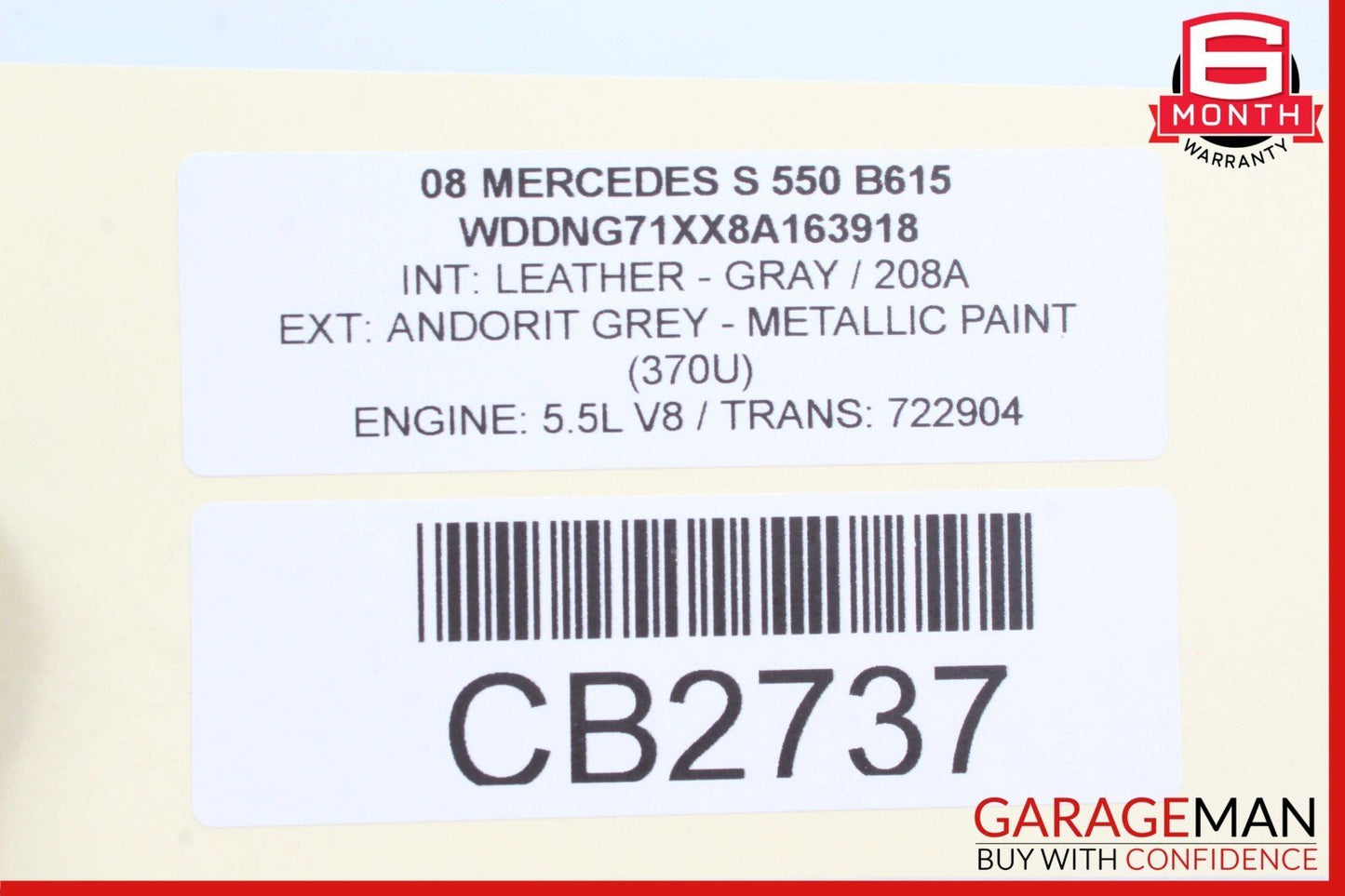 07-14 Mercedes W221 S550 S600 Front Left Wheel Carrier Spindle Knuckle Hub OEM