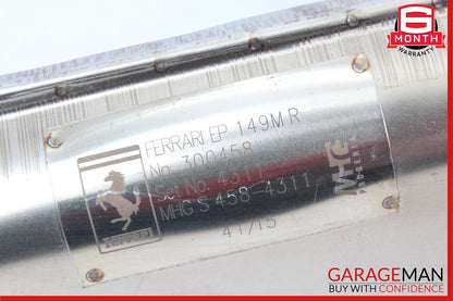 15-18 Ferrari California T Right & Left Side Exhaust Pipe Set of 2 Pc OEM