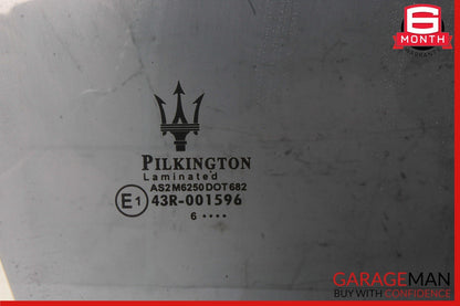 03-13 Maserati Quattroporte M139 Front Right Side Door Window Glass OEM