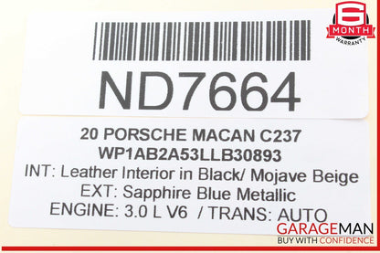 15-24 Porsche Macan 95B Rear Right Side Lower Control Arm 8R0505312F OEM