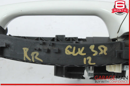 08-15 Mercedes X204 GLK350 Right Passenger Side Exterior Door Handle White OEM