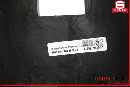 17-19 Audi Q7 Front Center Console Trim Cover Panel 4M1864241H OEM