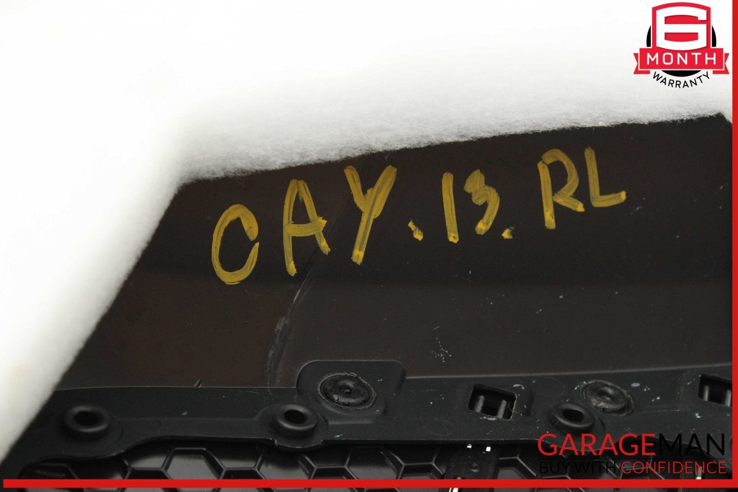 11-18 Porsche Cayenne 958 Rear Left Side Interior Door Panel Trim Assy OEM