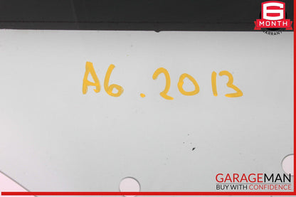 12-18 Audi A6 Rear Left Side Door Window Auto Glass OEM