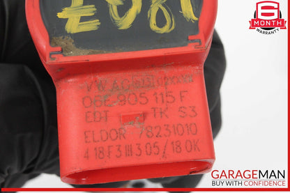 17-19 Audi Q7 Ignition Coil Coils Set of 6 06E905115F OEM