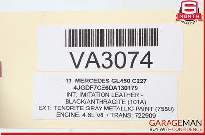 12-19 Mercedes X166 GL450 GL550 Rear Left Side Upper Lateral Control Arm OEM