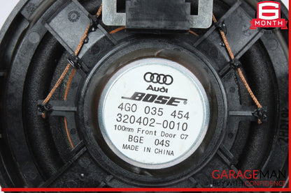 12-18 Audi A7 Front Left and Right Side Mid Range Door Audio Sound Speaker Set