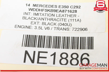 11-20 Mercedes W212 E350 Engine Ignition Coil Spark Plug Set of 6 Pc OEM